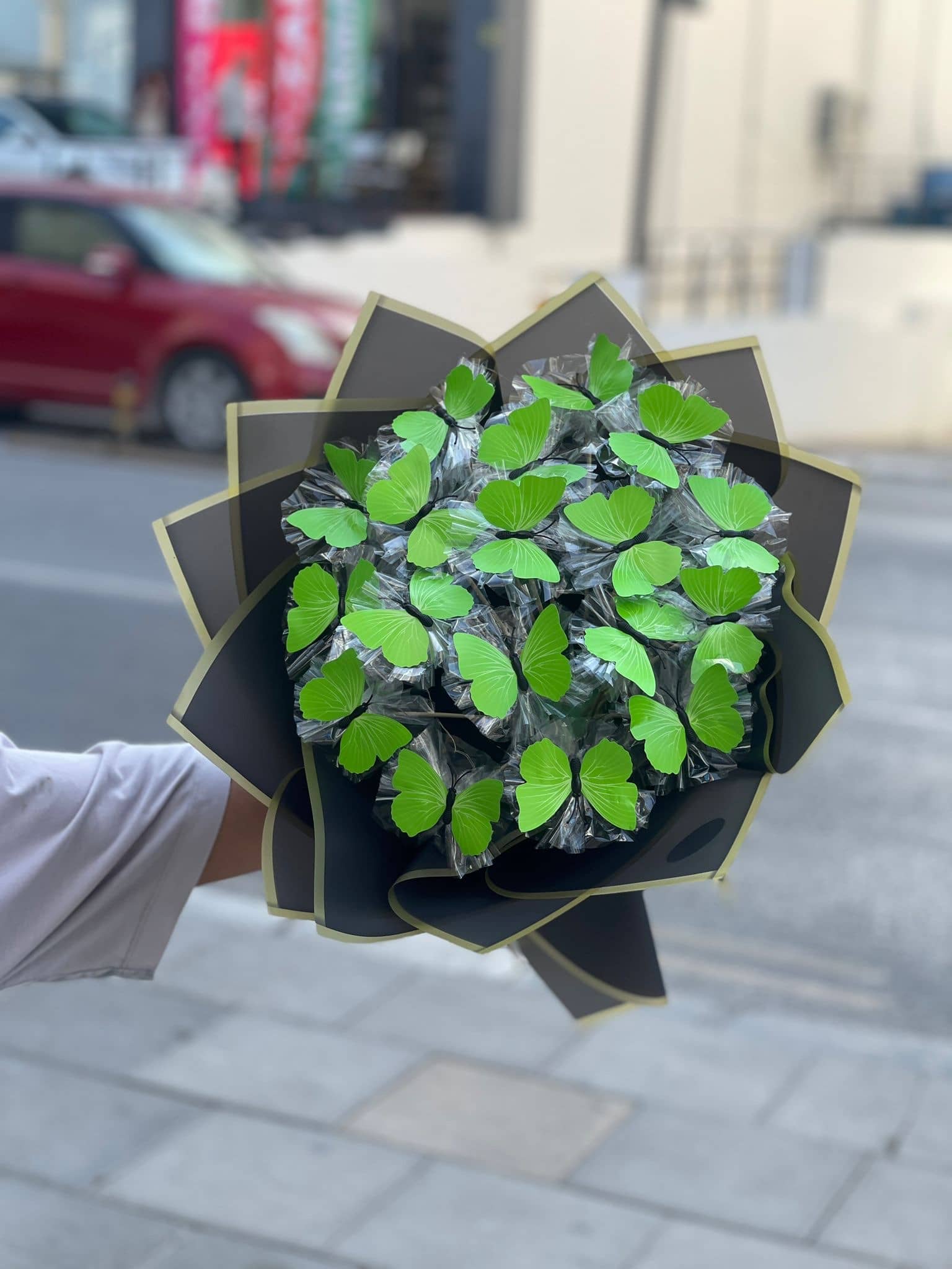 Yeşil Kelebek Buketi