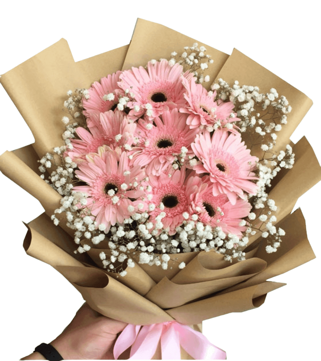 Pembe Gerbera Buketi