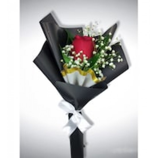 Canım Sevgilim Tasarım Tek Gül Arajmanı