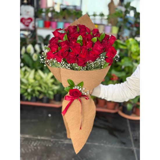 Kırmızı Gül Buketi 41'li