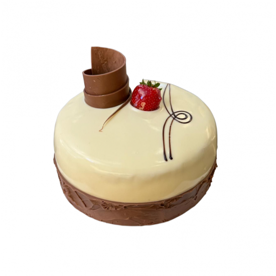 Meyveli Çilek Muzlu Pasta 