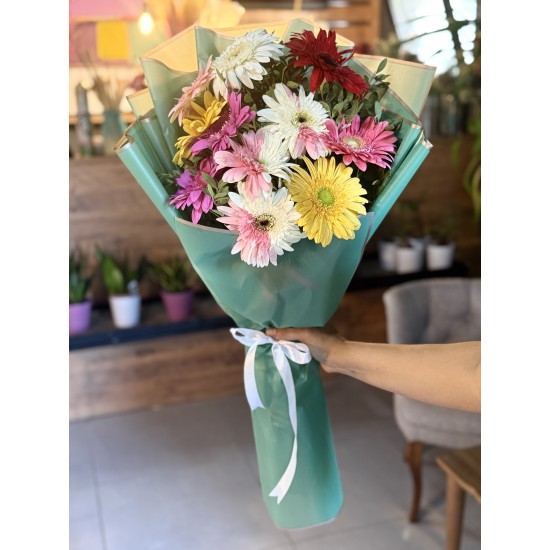 11’li Gerbera Buketi 
