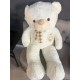 Teddy Beat love Heart Cushion 82cm 