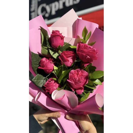 Dev Gül Serisi Pembe 