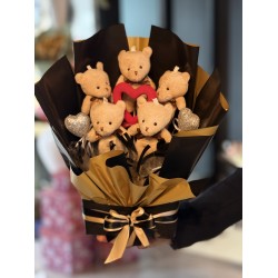 Sevgi Ayıcıkları Buketi 