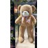 Teddy Beat love Heart Cushion 82cm Brown