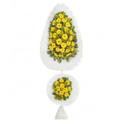 Aşk Güneşi Çift Katlı Çelenk